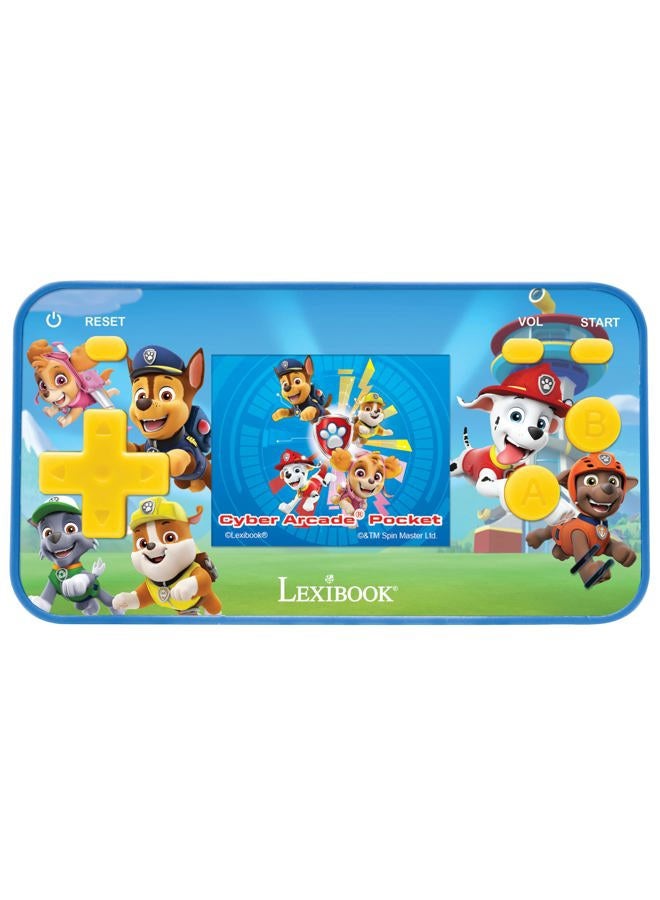 Compare Paw Patrol Chase, Cyber Arcade Pocket Portable Gaming Console, 150 Games, LCD, Battery Operated, Red  Blue, JL1895PA at KSA Price