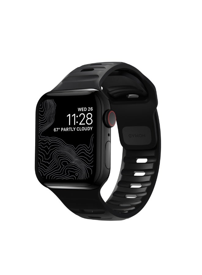 Compare Nomad Sport Band  41mm | Black – Premium Protective Accessory, Durable Material, Shock Resistant at KSA Price