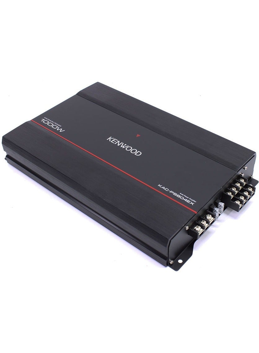 Compare Amplifier 4Channel 1000w KAC PS804EX Bridgeable with Bass Built in Cooling Fan at KSA Price