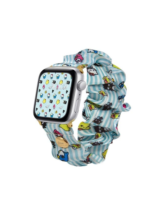 Compare x Sanrio Scrunchie Watch Band Compatible with ﻿Apple Watch 41mm40mm38 mm  Hello Kitty and Friends at KSA Price