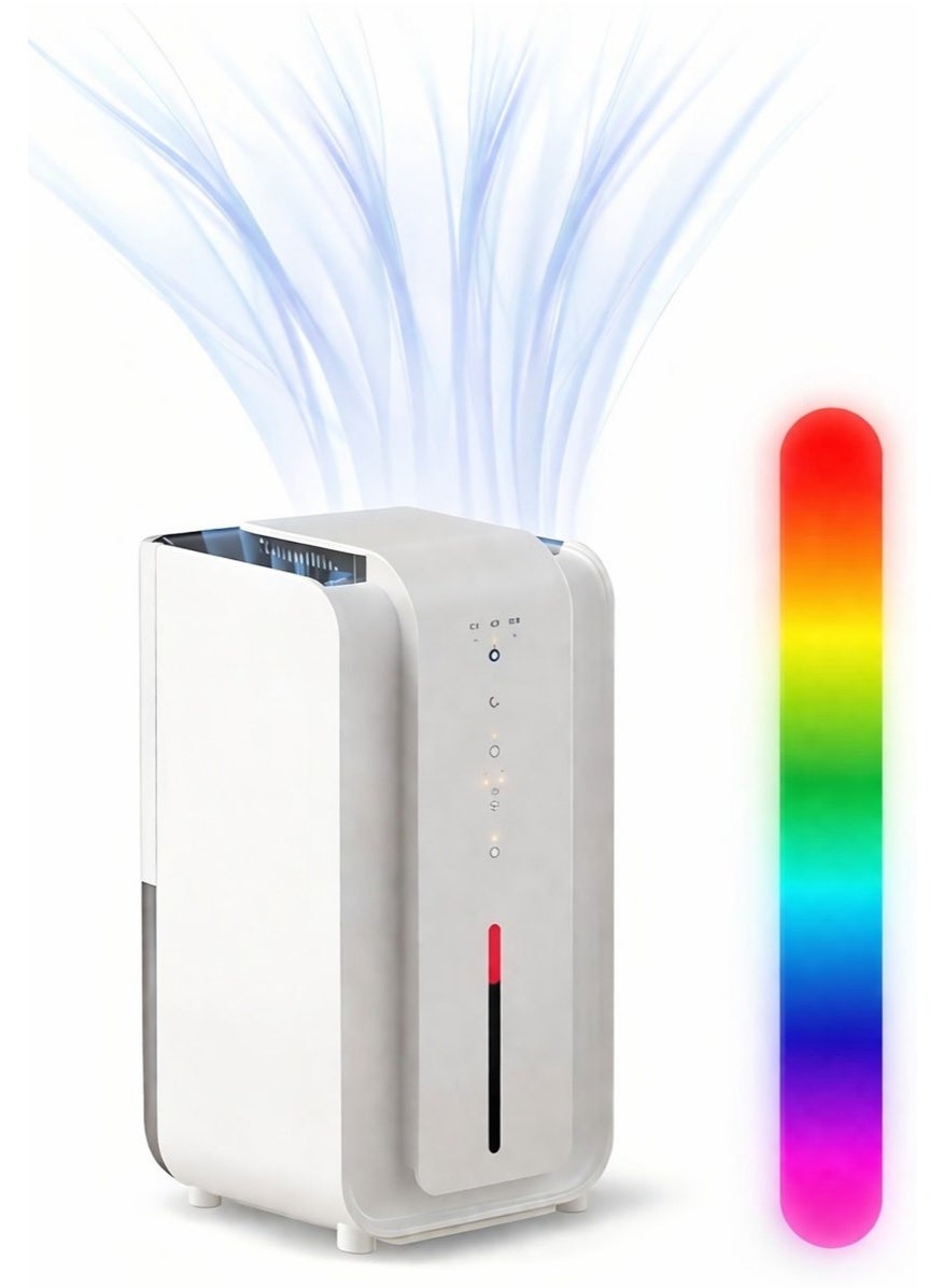 Compare Portable 1.5L Home Dehumidifier for Bedroom & Living Room, Quiet Air Moisture Remover with Auto Shut Off, Timer Mode & Visible Water Tank, Efficient Humidity Control & Mold Prevention at KSA Price