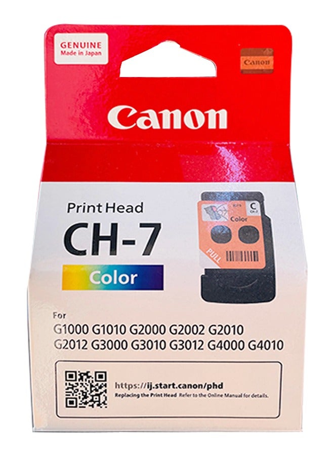 Compare Canon CH7 Colour Print Head for Canon G1010  G2010  G3010 Printers Multicolor at KSA Price