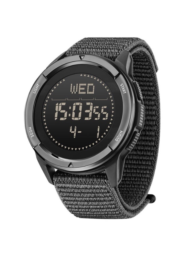 Compare NORTH EDGE ALPS Outdoor Waterproof Men Carbon Fiber Digital Nylon Strap Smart Sports Watch  Black at KSA Price