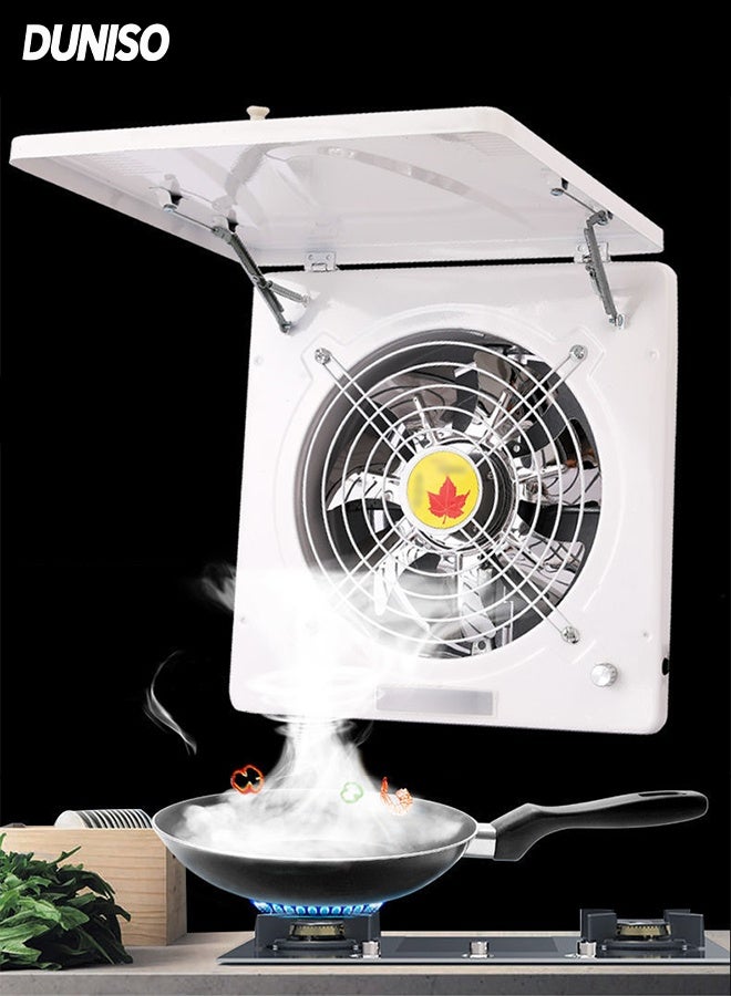 Exhaust Fan for Wall,Stepless Speed Regulation,100W,High-Power…