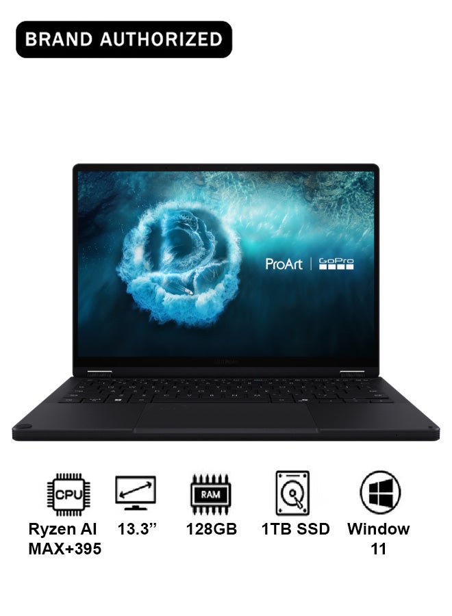 Compare ProArt GoPro Laptop with 13.3 Inch 13.3 Inch 3K OLED 2800x1800 Display, AMD Ryzen AI MAX+ 395 Processor128GB RAM DDR51TB SSDAMD Radeon Graphics EnglishArabic Nano Black at KSA Price