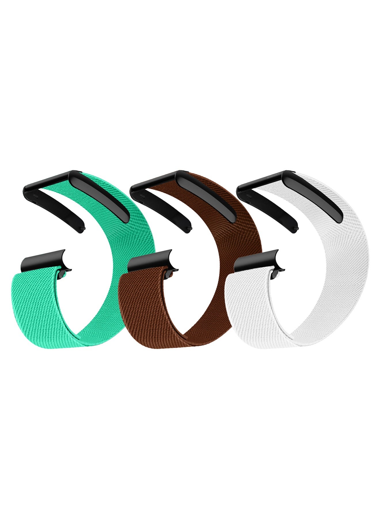 Compare 3 Pieces of Premium Adjustable Nylon Strap for WHOOP 5, MG,One, Peak and Life – Lightweight & Breathable Replacement Band at KSA Price
