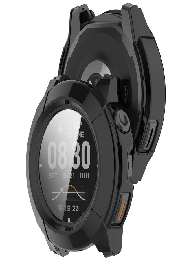 Compare AWADUO Compatible with COROS NOMAD Smartwatch Full Coverage PC Protective Case Cover with Tempered Glass Touchable Screen Protector Smartwatch AccessoriesBlack at KSA Price