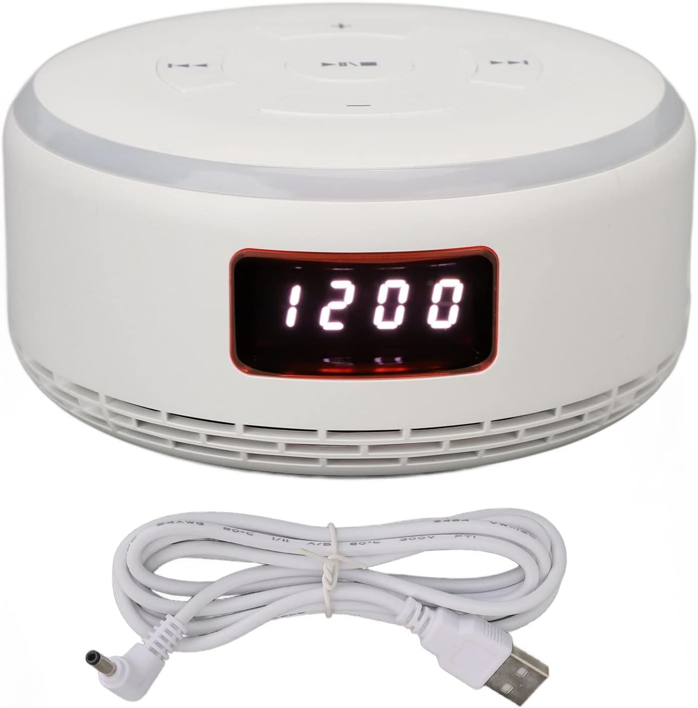 Compare Alarm Clock Speaker, Smart Bluetooth Speaker, Multifunction Adjustable Brightness Wireless Speaker with Colorful Light for Home at KSA Price