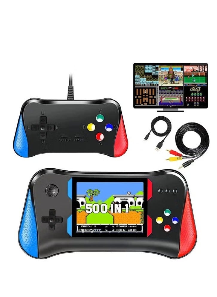 Compare X7M Classic Handheld Game Console for Kids & Adults – Retro Mini Gaming Device with 500 Builtin Classic Games, TV Output Support, Dual Player Mode, Portable Design & Endless Entertainment Fun at KSA Price