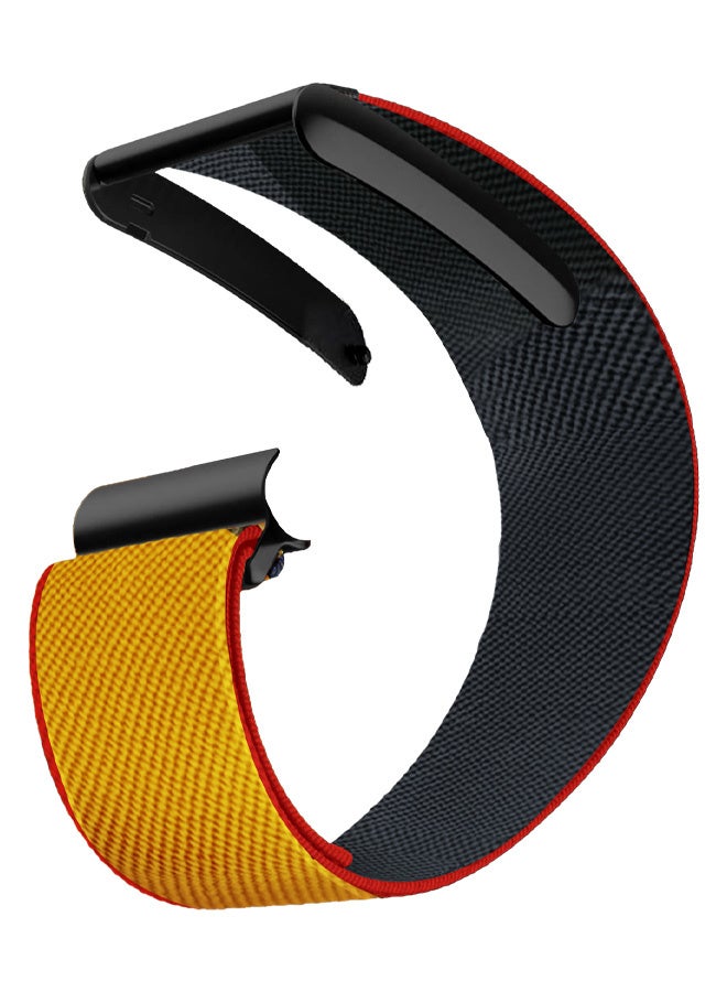 Compare Nylon Sport Band for Whoop 4.0 Breathable Adjustable Wristband, Water Resistant Replacement Strap, Soft, Comfort, Durability, Easy to Use  Mustard Yellow at KSA Price