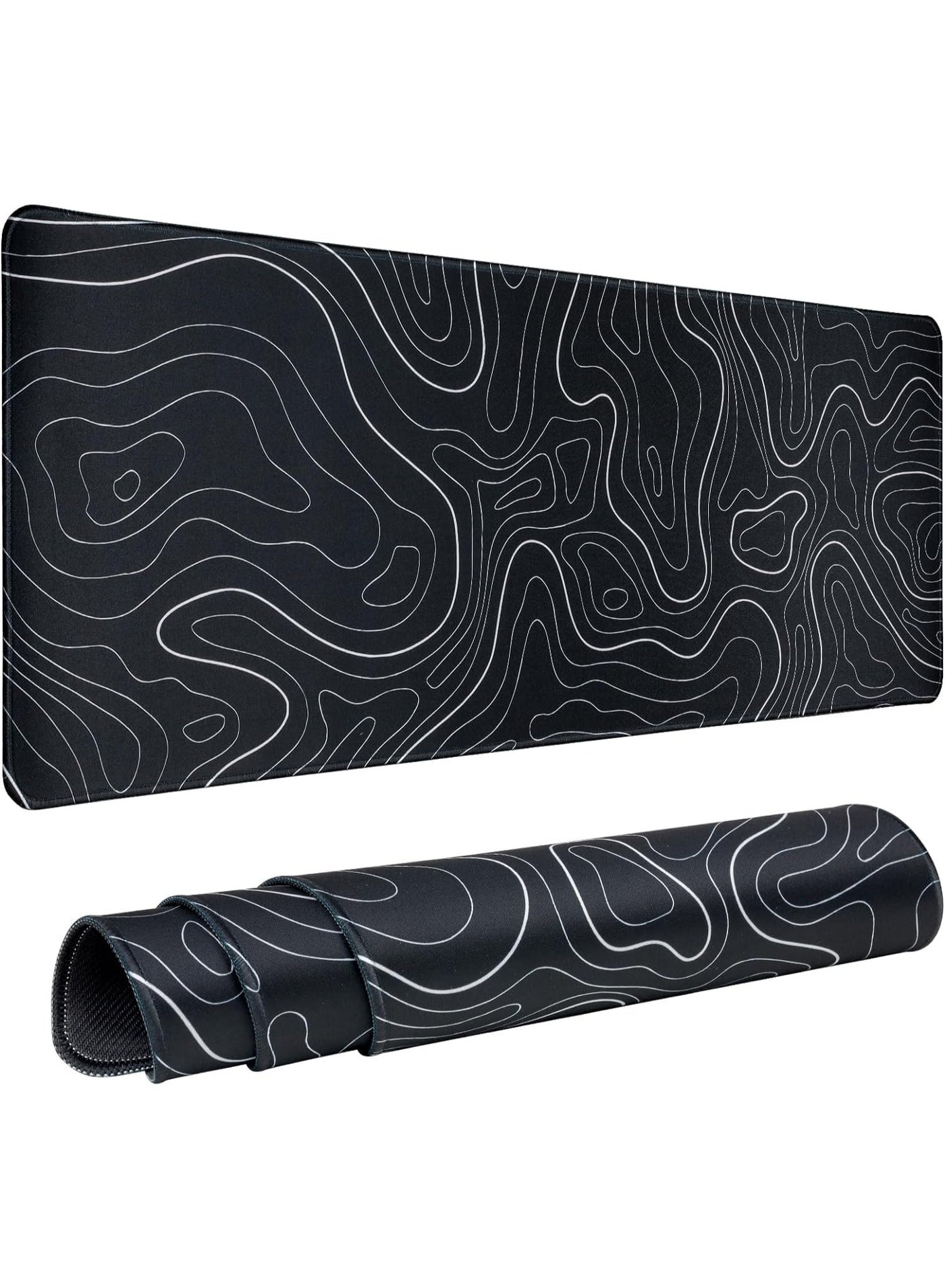 Gaming Mouse Pad Large,31.5 x 11.8in Topographic…
