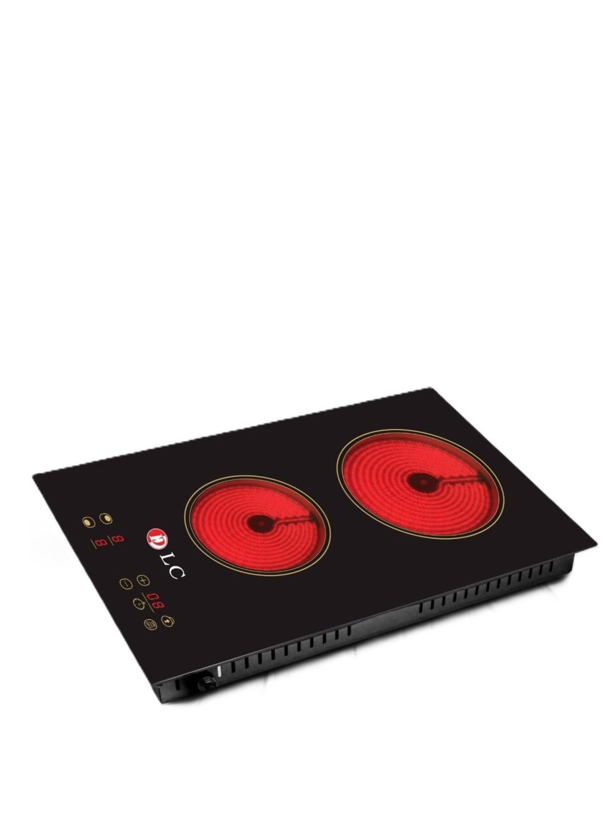 Compare Cookware Builtin 2 Burner Infrared Induction Cooker 2000w+1000w High power Suitable for all Pans 37624 at KSA Price