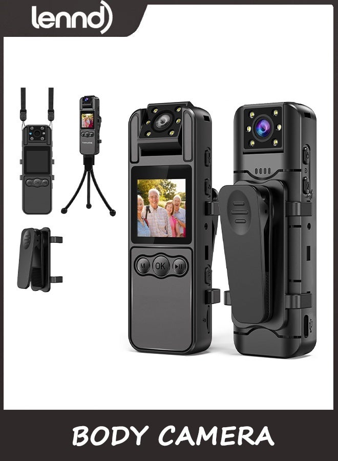 Compare 4K Action Camera with Audio and Video Recording, 128GB Small Action Camera with 180° Rotating Lens, 6 Hour Battery , Wearable Camera for Pets, Home, Sports at KSA Price