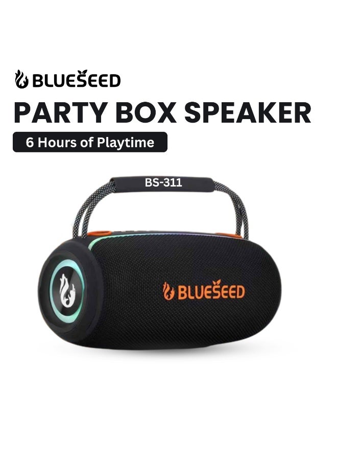 BLUESEED BS-311 Bluetooth Speaker, IPX6 Waterproof…
