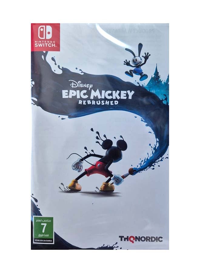 Disney Epic Mickey: Rebrushed (KSA Version) - Nintendo…