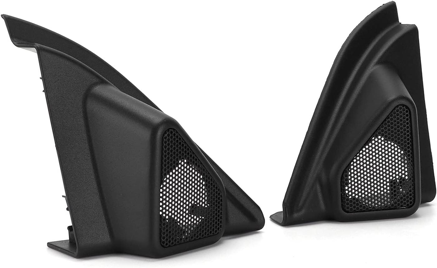 Compare Car Door Audio Cover, 2pcs Car Door Tweeter Speaker Cover Trim Loudspeaker Decor Replacement for LevinCorolla 2014?2019 at KSA Price
