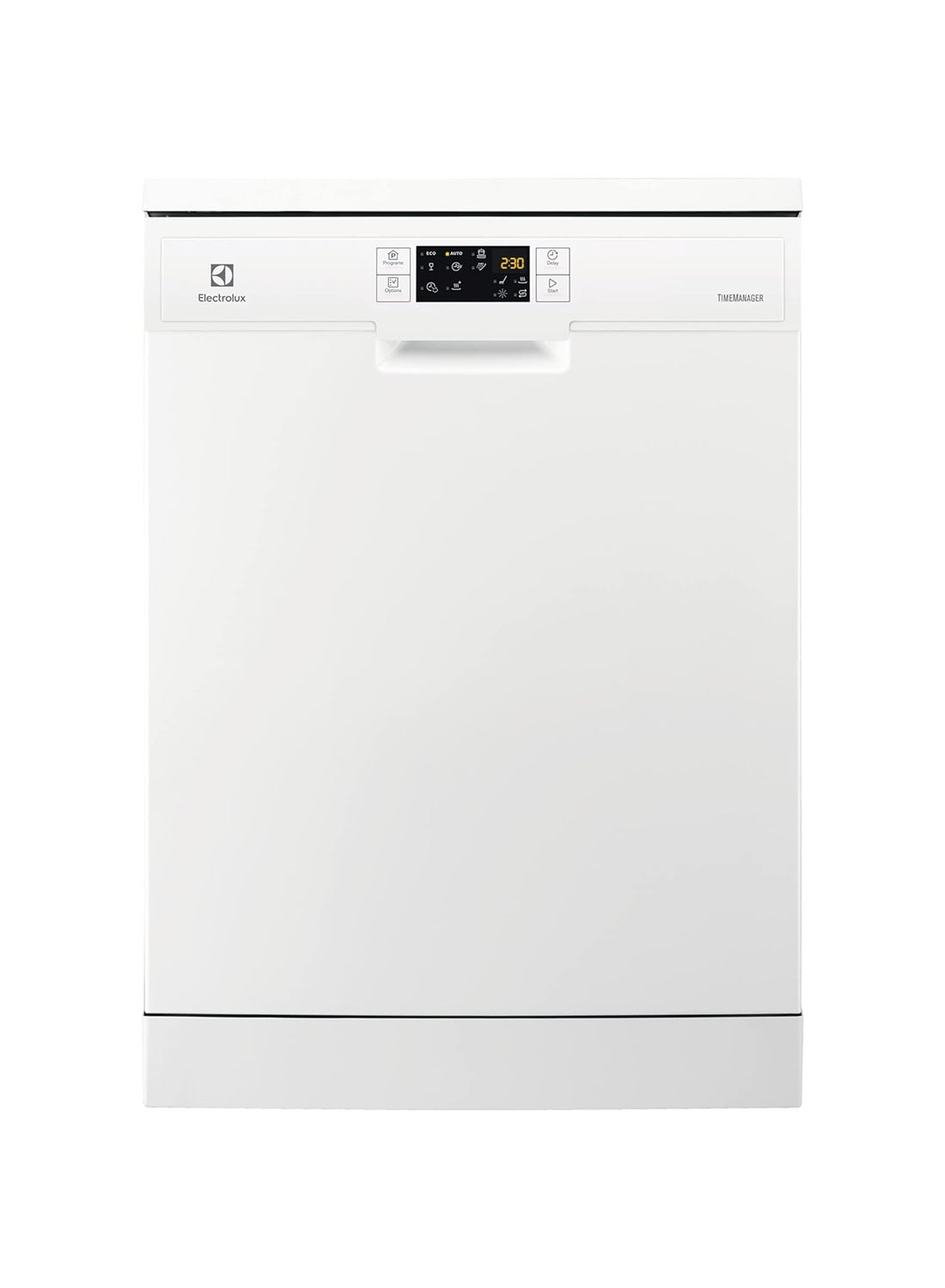 Compare Freestanding Dishwasher 60cm, 13 Place Settings, 6 Programs, Inverter Motor, Fully Automatic with advanced AirDry Technology, Sensor Control, Low Noise Level, Delay Start ESF5542LOW White at KSA Price