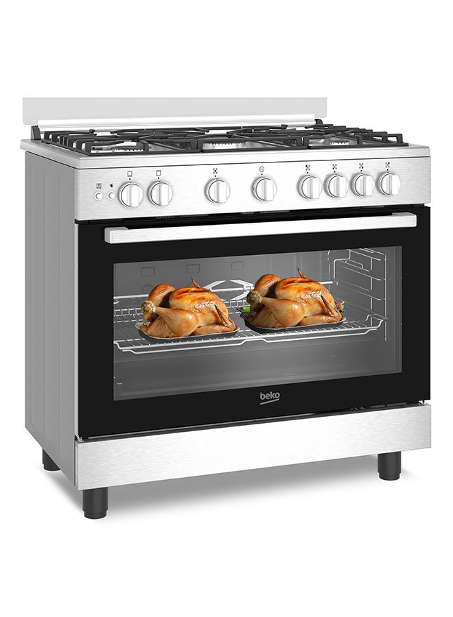 90x60cm Free Standing Gas Cooker, Full Safety,…