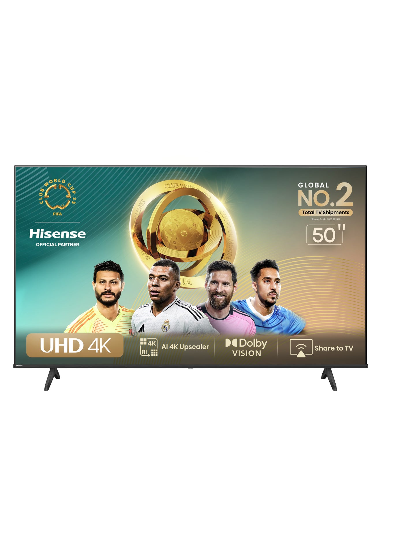 Hisense 50 Inch Smart TV 4K UHD LCD…