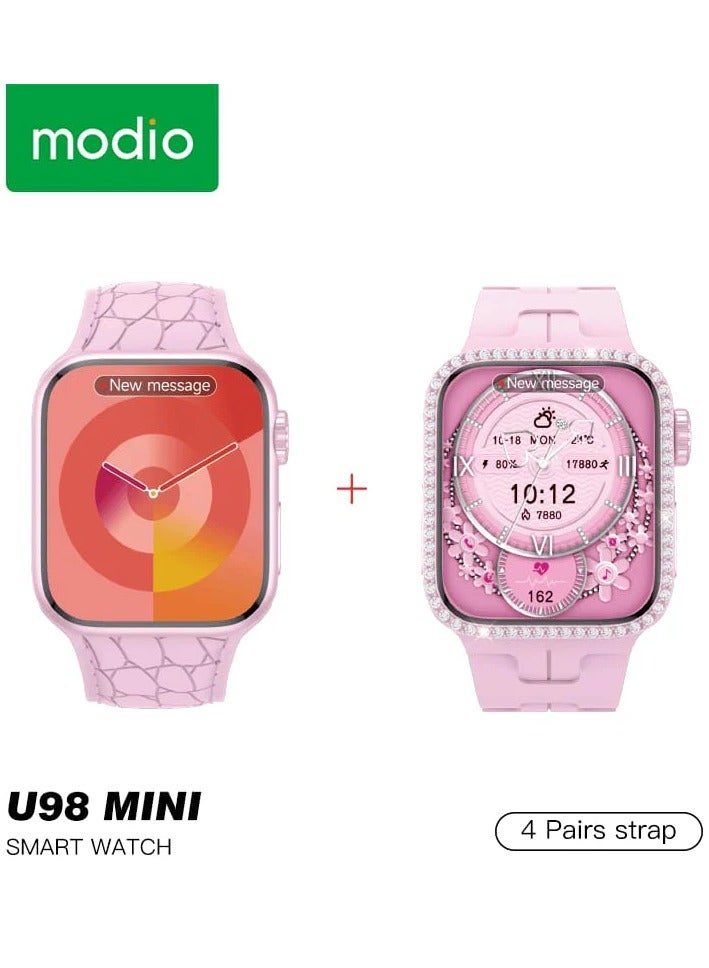Compare MODIO U98 Mini Ladies Smartwatch – 1.28 HD Display, Bluetooth Calling, Waterproof Fitness & Health Tracker with Sports Modes, Heart Rate & Sleep Monitor at KSA Price