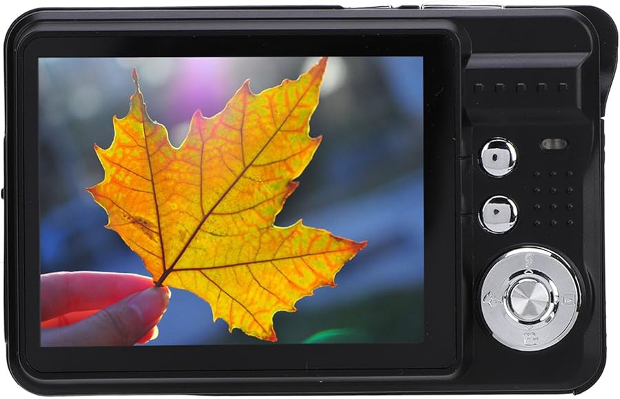 Compare Black 4K 48MP Autofocus Vlogging Camera 8X Zoom Anti Shake Compact Digital Camera at KSA Price
