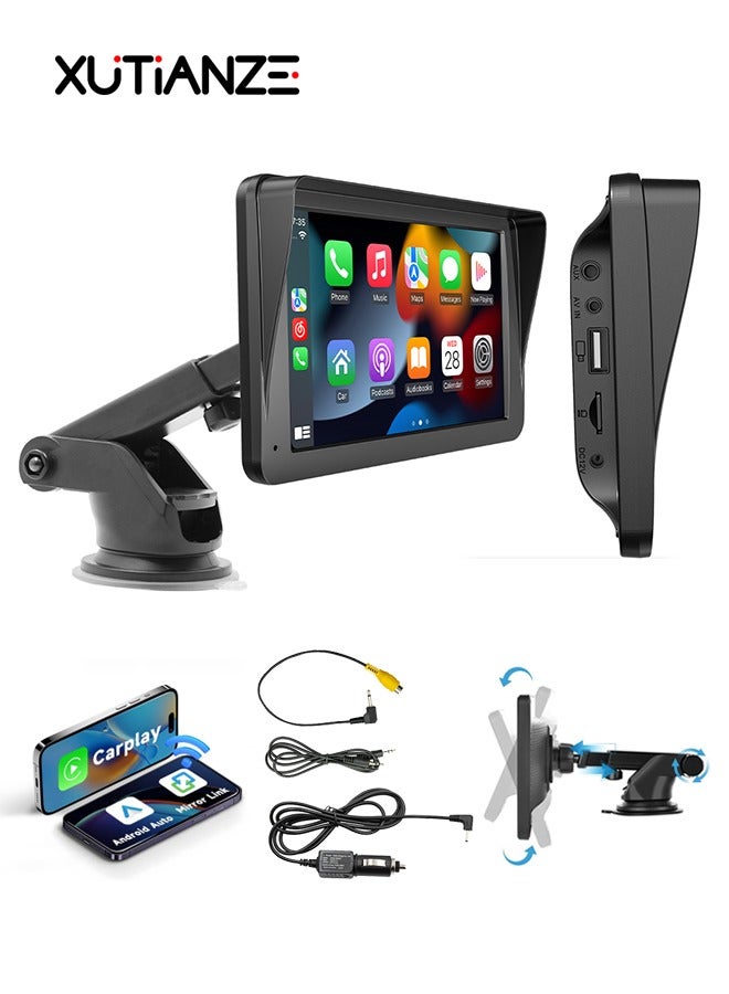7-Inch Wireless Apple CarPlay & Android Auto Car Stereo…