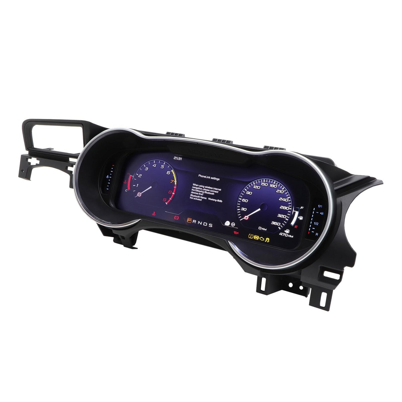 Compare 123 inch Digital Dash Cluster for Ford Mustang 20152023 LCD Digital Gauge Dashboard Panel Virtual Instrument Cluster Cockpit LCD Speedometer at KSA Price