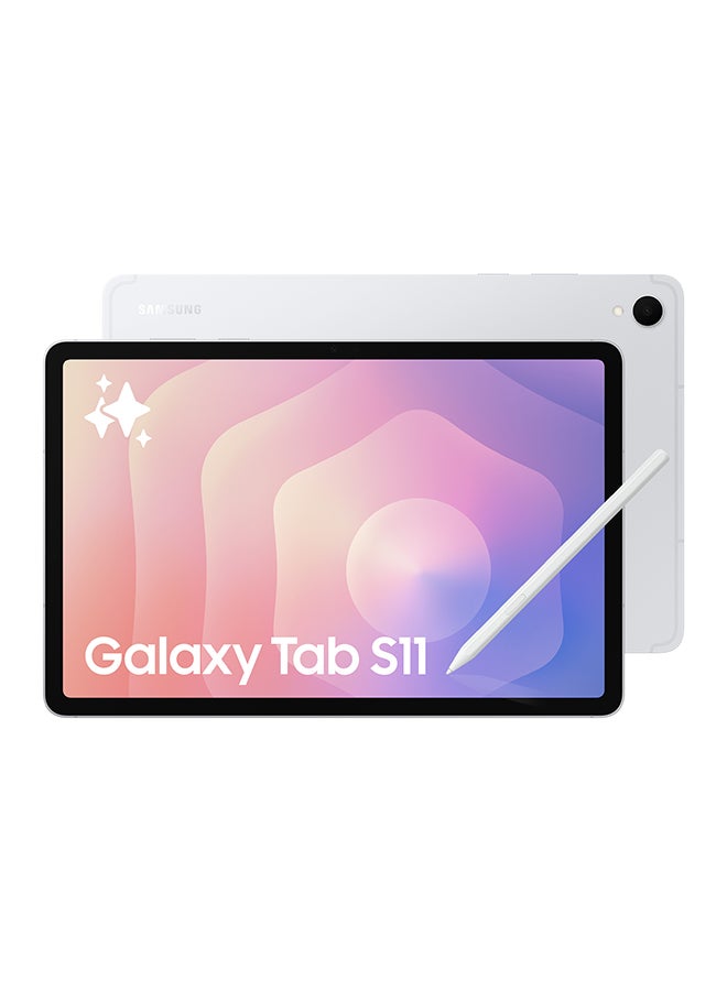 Galaxy Tab S11 AI Tablet Silver WiFi 12GB…