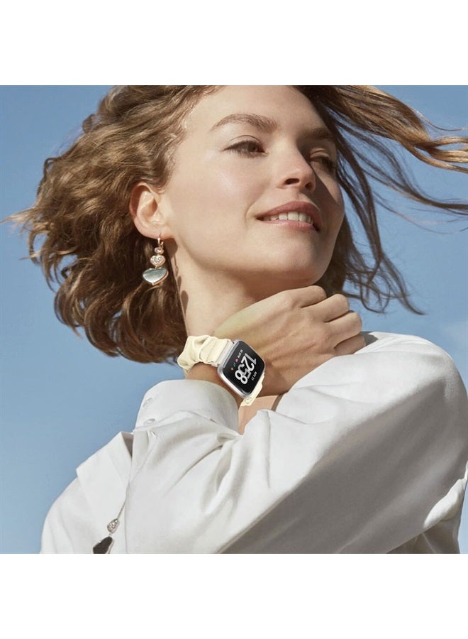 Scrunchie Watch Bands for Fitbit Versa/Versa 2…