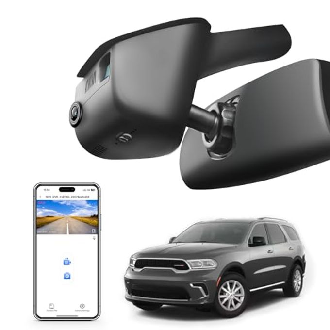 4K Dash Cam Custom Fit For Dodge Durango…