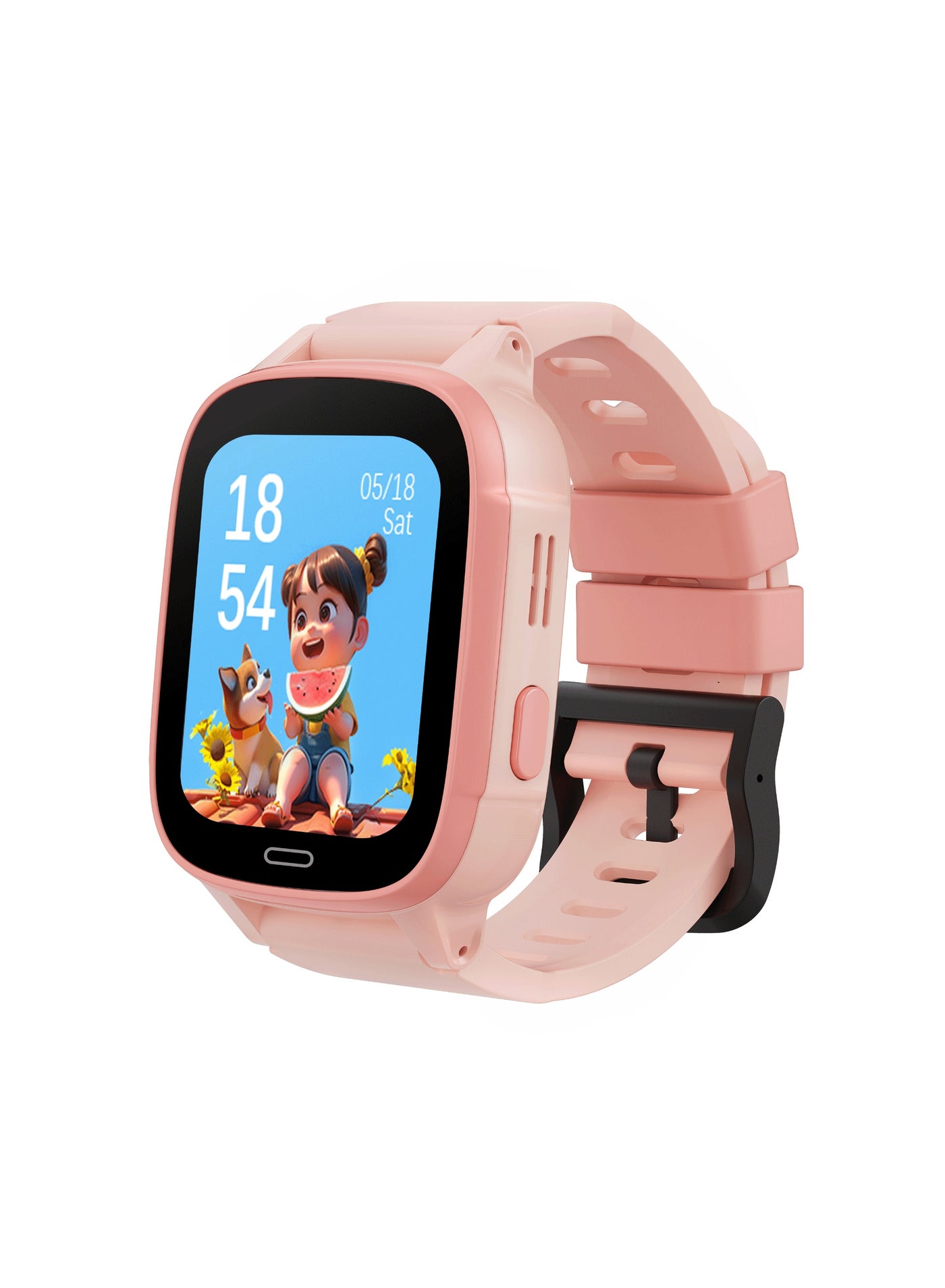 Compare GTab WK1 SE 4G GPS Kids Smartwatch for Girls – RealTime GPS Tracker, 4G Calling, SOS Safety Watch, 1.83 Display, IP67 Waterproof, Up to 4 Days Battery Life, SIM Support, Parental Control Watch for Kids Pink at KSA Price