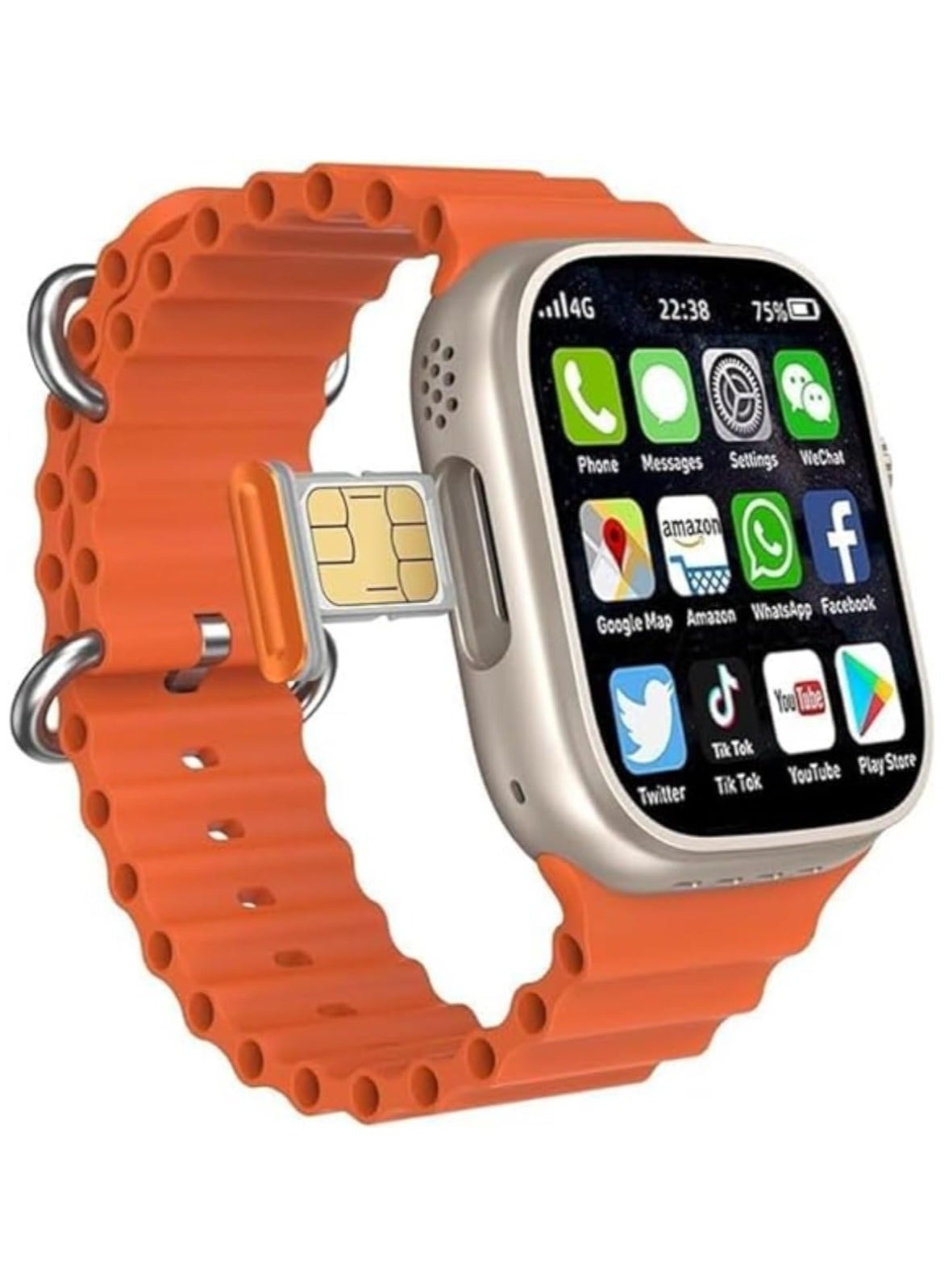 Modio 4G Ultra SIM Smartwatch, 2.2