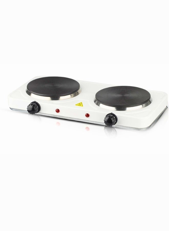 Compare Mini Dual Hot Plate Stove Electric – Portable Stainless Steel Heating Element for Coffee, Tea, Mocha & Small Kitchen Use Compact NoGas Cooking Appliance at KSA Price