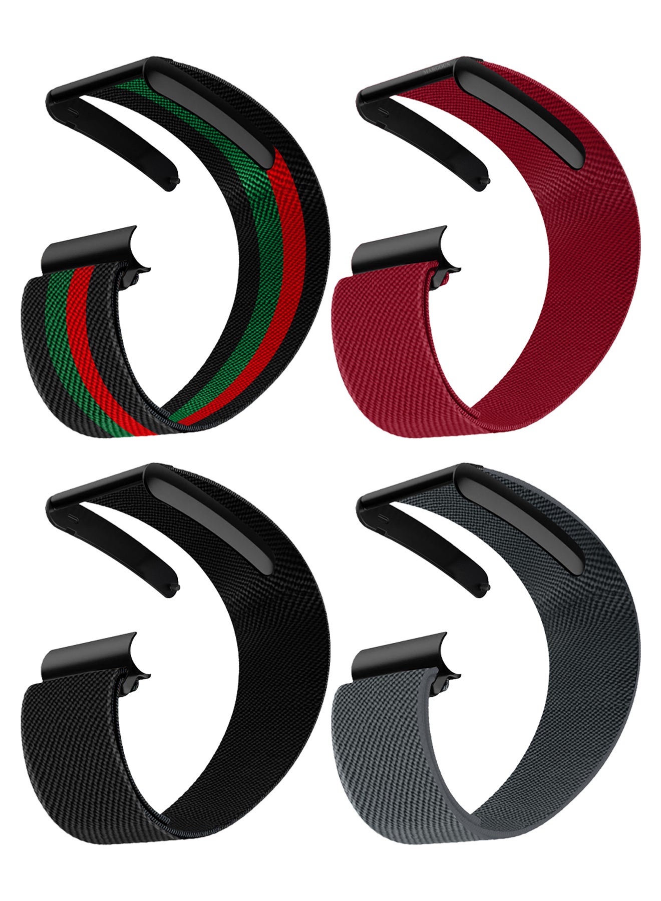 4Packs Premium Adjustable Nylon Strap for WHOOP 5…