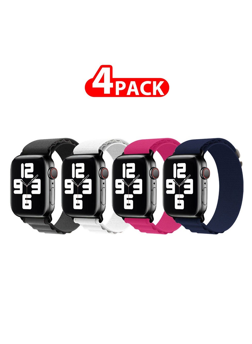 4 Pack Of Apple Watch Alpine Loop Band 38Mm…