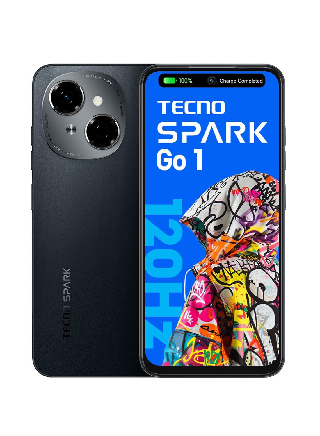 Compare SPARK Go 1 Startrail Black Dual SIM 4GB RAM 128GB  Middle East Version at KSA Price