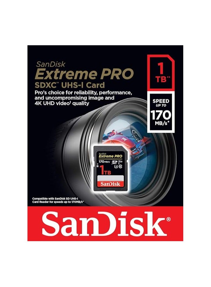 Extreme Pro Sdxc Uhs-I Card - C10, U3, V30,…