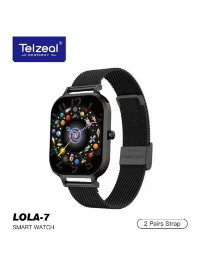 LOLA-7 Super-Slim Stylish Smartwatch for Women | Stainless…