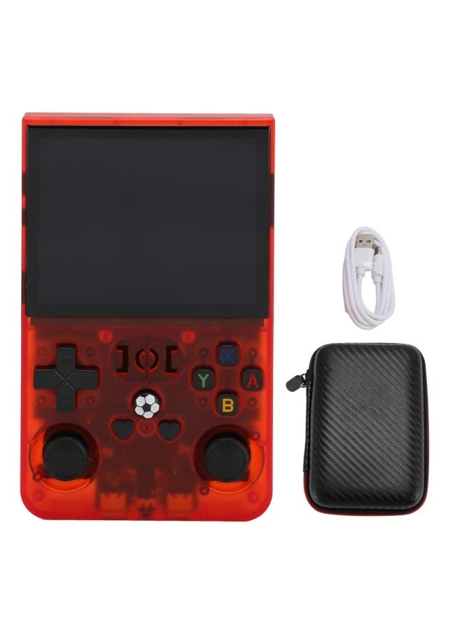 Compare R36PRO Handheld Game Console, Retro Game Player with 3.5 Inch Screen, Memory Card, Linux, 4000mAh, Over 18000 Games, for Kids Adults, Red64GB at KSA Price