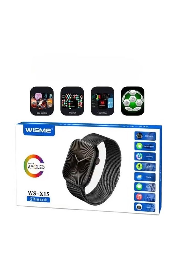 Smart Watch for Men & Women, AMOLED Display,…