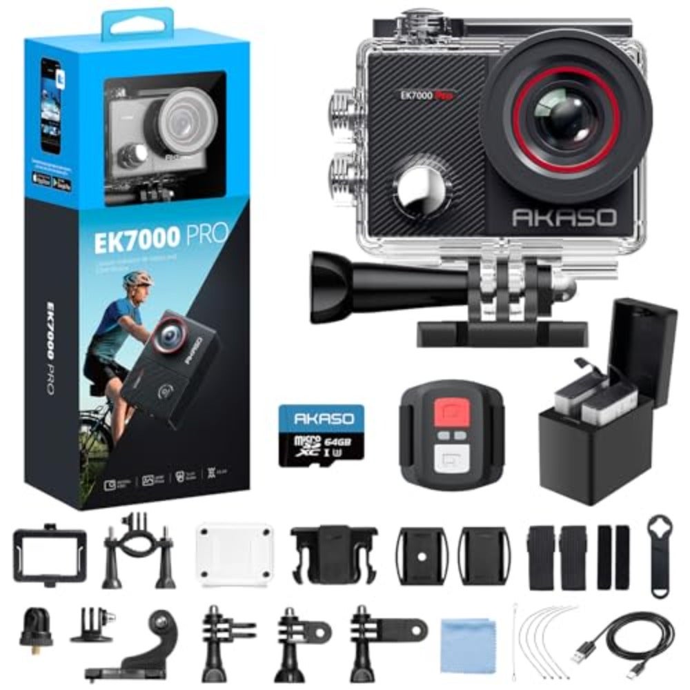 EK7000 Pro 4K Action Camera with Touch Screen…