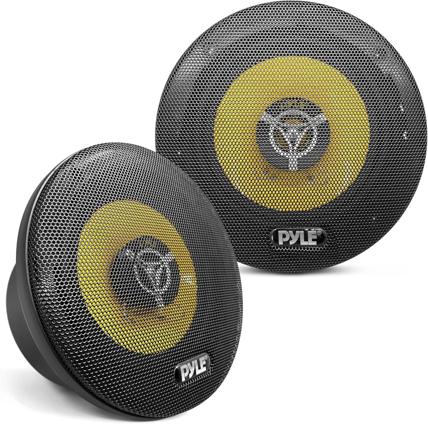 Pyle Car Three Way Speaker System - 6.5…