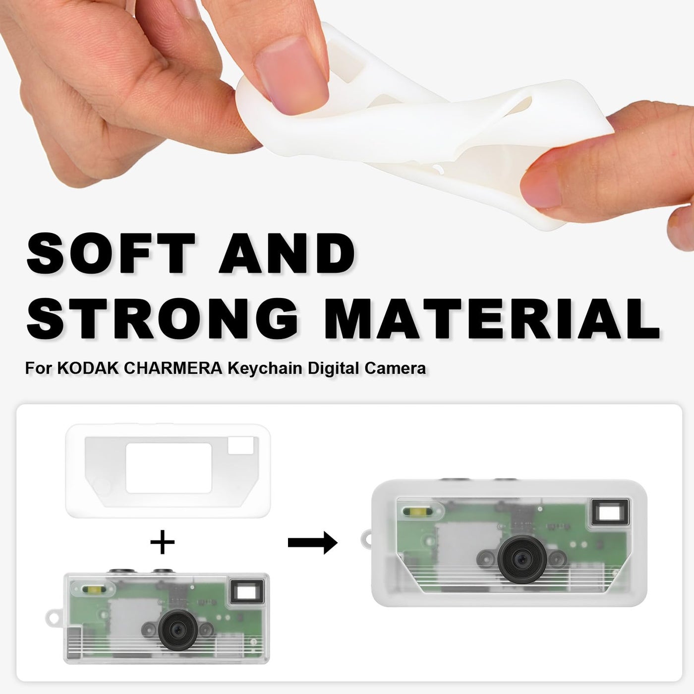 Silicone Case for Kodak CHARMERA Keychain Digital…