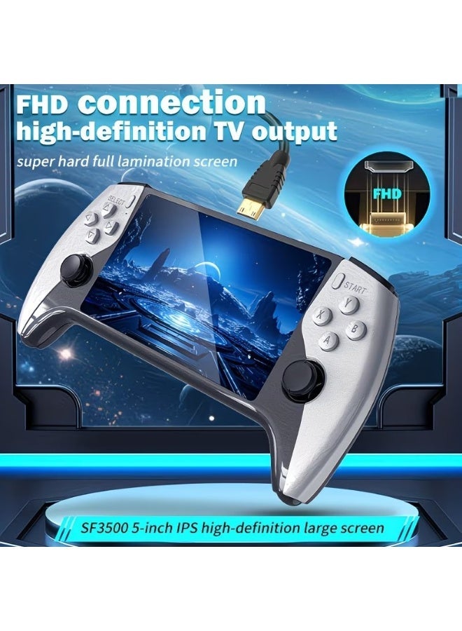 SF3500 Retro Handheld Game Console, 5-Inch IPS…