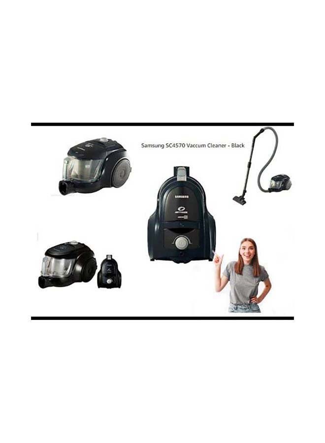 Compare Vacuum Cleaner 1.3 L 1800.0 W SC4570 Black at KSA Price