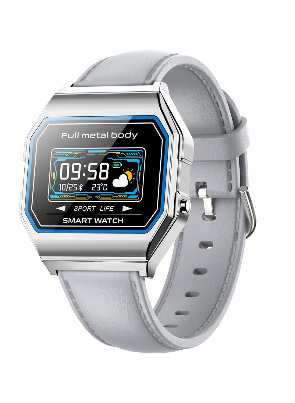 New Luxury Watch Fashion Steel Belt Digital Smart…