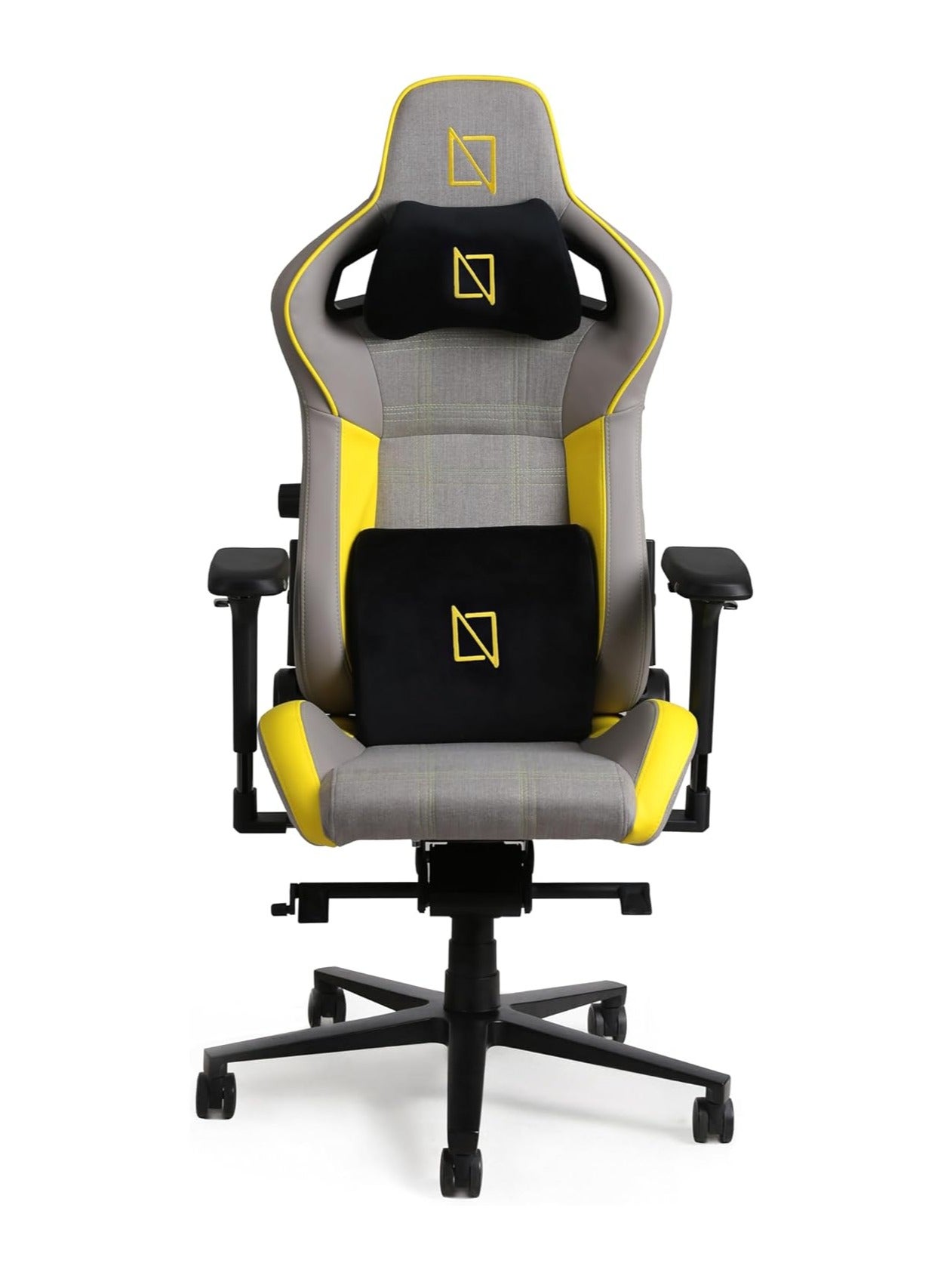 Compare Navodesk APEX AIR Ergonomic Gaming Chair with Magnetic Memory Foam Headrest Lumbar Support LEMON FORMULA SERIES at KSA Price