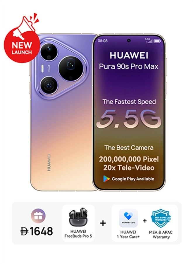 Pura 90s Pro Max 5.5G AI Dual SIM Blaze…