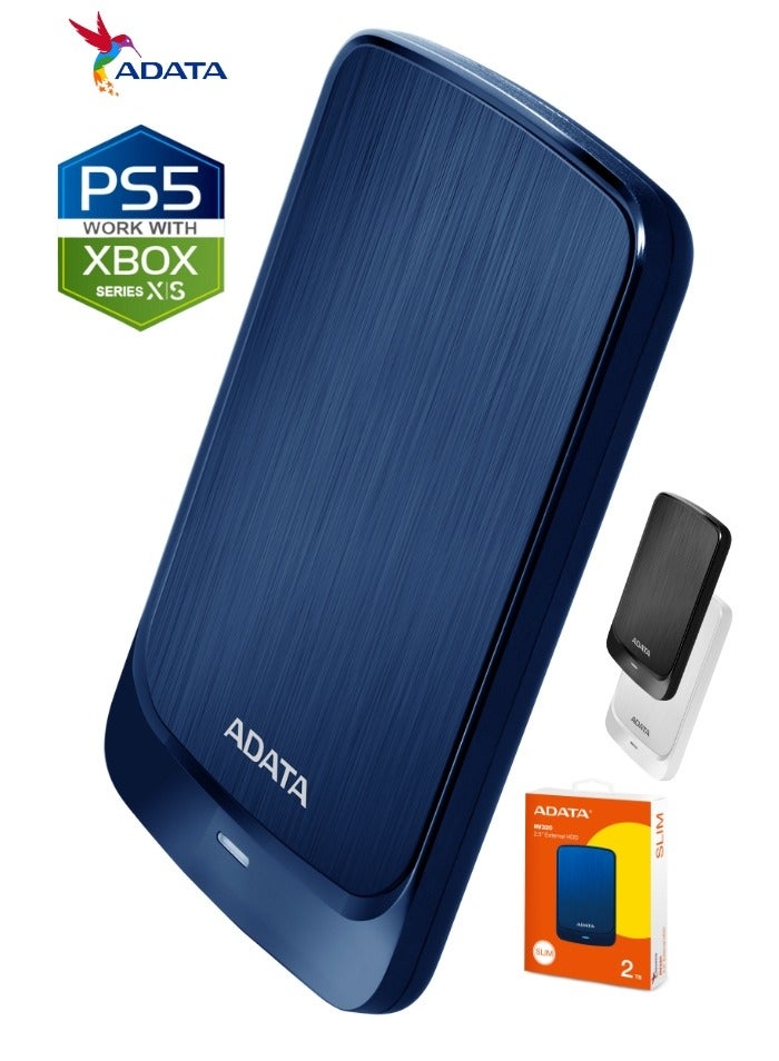 HV320 2TB External HDD Slim Hard Drive |…