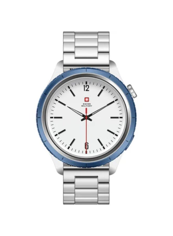 Swiss Military Dom 8 Smartwatch With Ring Stainless…